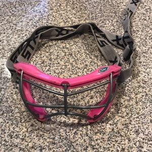 STX pink youth field hockey goggles
